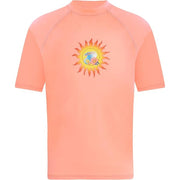 Kanu Surf Girls Size 8 Karlie Rash Guard UPF 50+ Sun Protection Short Sleeve Swim Shirt
