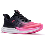 Women's Orthopedic Road Running Shoes: Comfortable Arch Support - Size 10 , Pink/Black