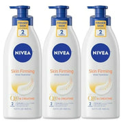 3 Pack NIVEA Skin Firming Sheer Hydration Body Lotion with Q10 and Creatine  Skin Firming Lotion for Firmer Skin in as Little as Two Weeks  16.9 Fl Oz Pump Bottle