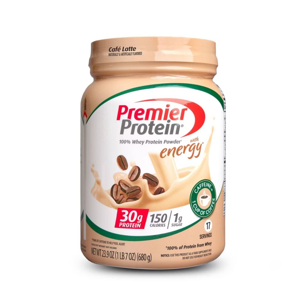 Premier Protein 100% Whey Protein Powder - Café Latte, 17svgs.