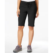 Columbia Women's Anytime Outdoor Long Shorts - Black, Size 2