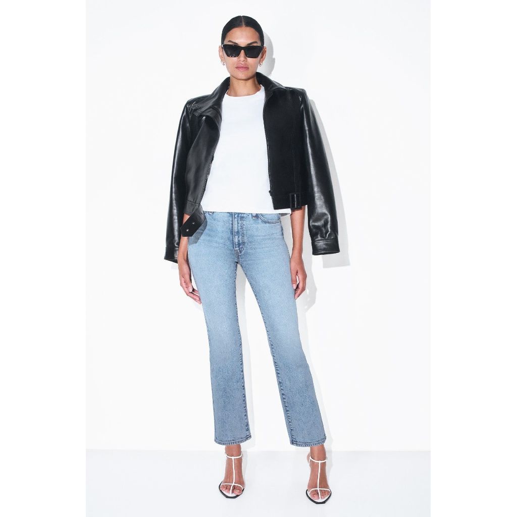 Breaux High-Rise Straight Ankle Jean Size 30