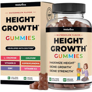 Wellanova Height Growth Vitamin Gummies - Watermelon, 60ct.