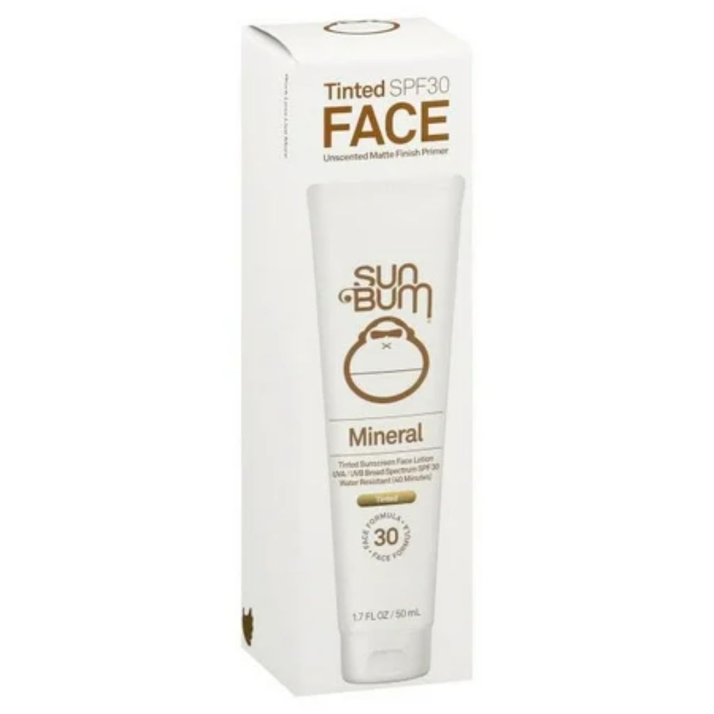 Sun Bum Mineral SPF 30 Tinted Sunscreen Face / LOTION