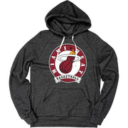 Miamo Heat BA unisex-adult Nba Officially Licensed Tri-blend Hooded Sweatshirt Black