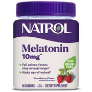 Natrol Melatonin 10mg Sleep Aid Gummies - Strawberry, 90ct