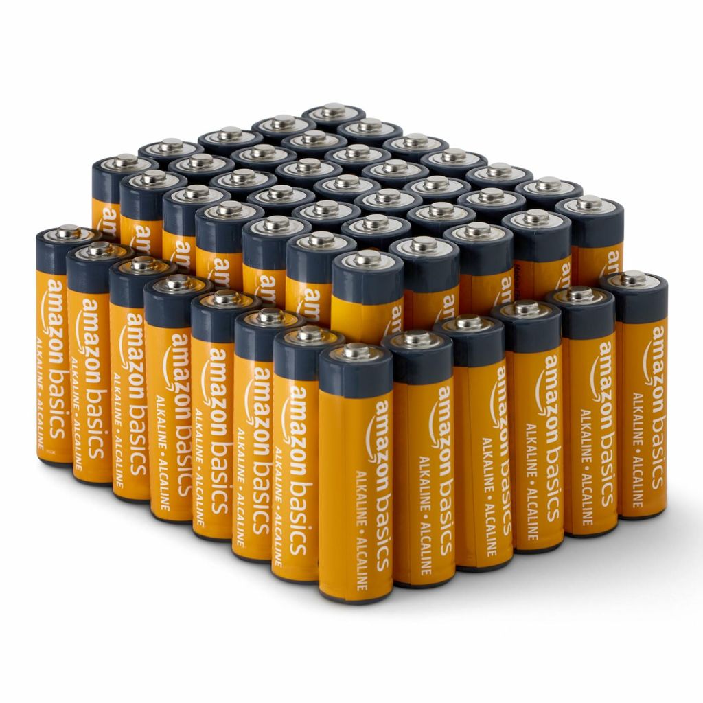 Amazon Basics High-Performance Alkaline Batteries - AA - 48 Pack