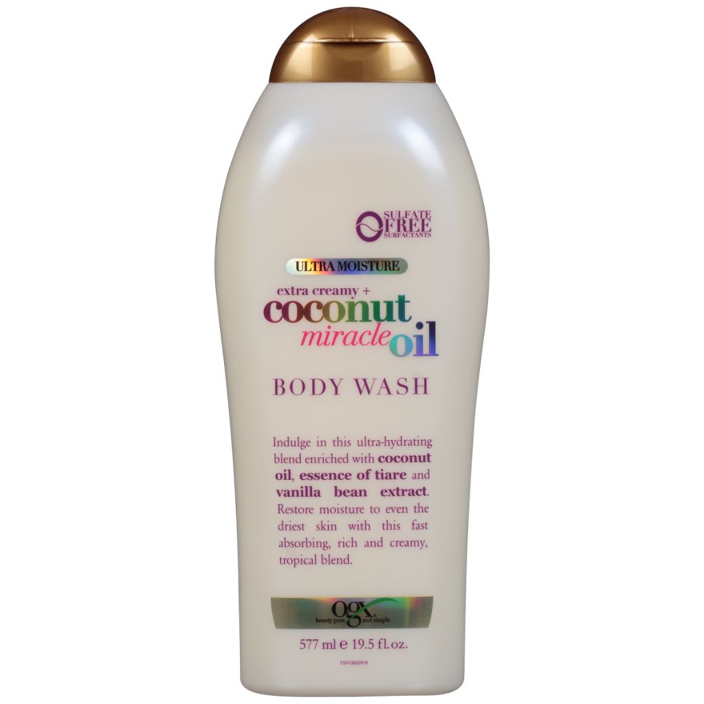 OGX Extra Creamy + Coconut Miracle Oil Moisture Body Wash - 19.5 fl. oz.