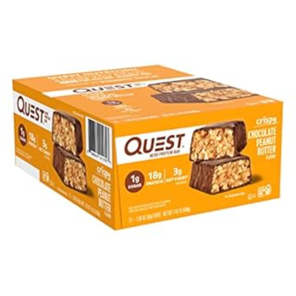 Quest Nutrition Crispy Protein Bar - Chocolate Peanut Butter, 12ct