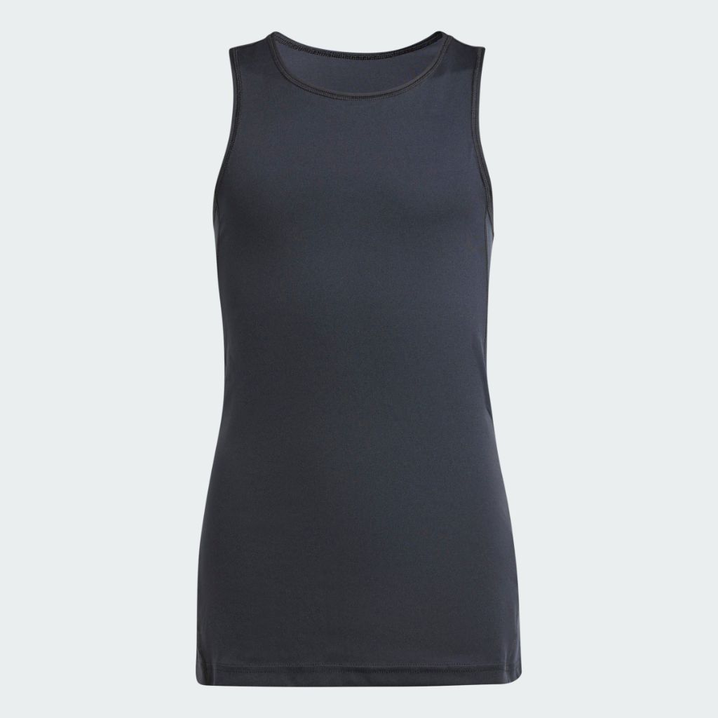 adidas Kids' Club Tank Top - Black, Medium