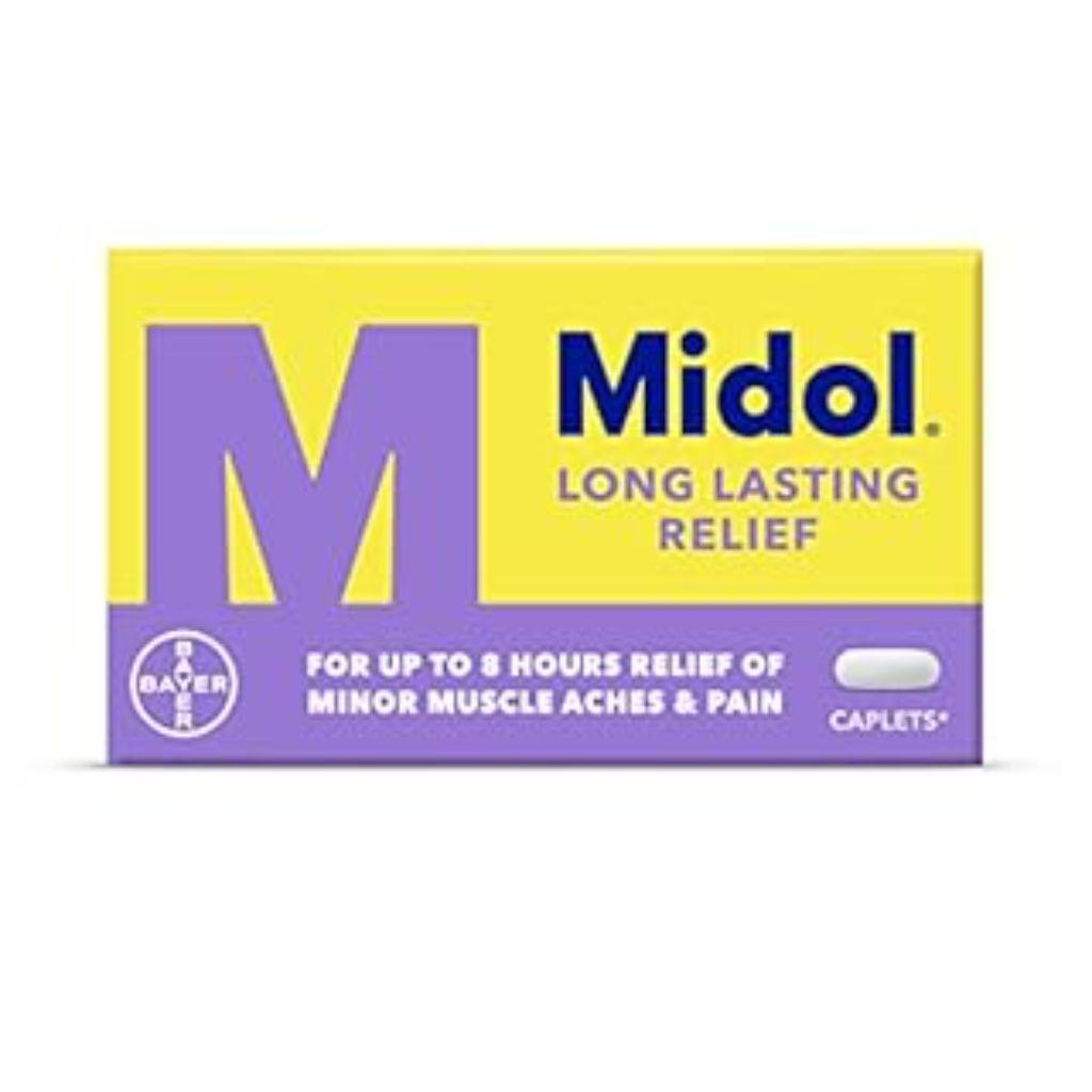 Midol Long Lasting Relief Acetaminophen Extended-Release (650mg) - 20 Caplets