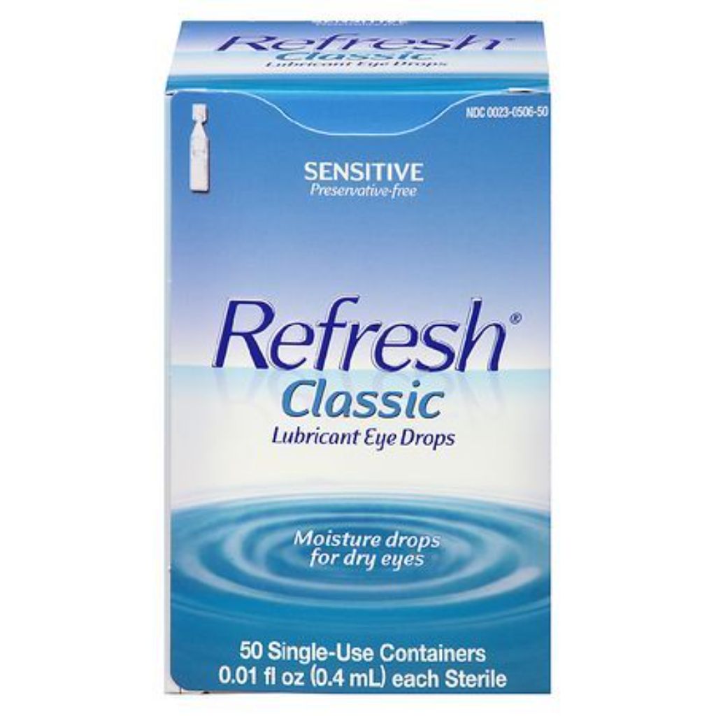 Refresh Classic Lubricant Eye Drops Preservative-Free Tears  0.4 ml  50 Count