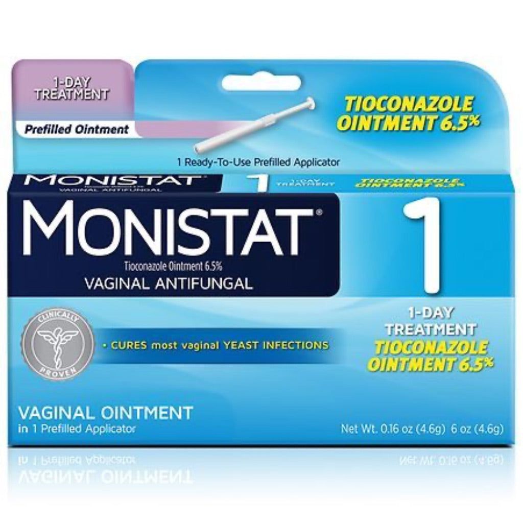 Monistat 1-Dose Yeast Infection Treatment, Prefilled Antifungal Applicator - 0.16oz