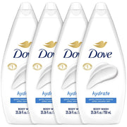 Dove Body Wash Hydrate Moisturizing Cleanser - 25.36 fl. oz. (4 Pack)