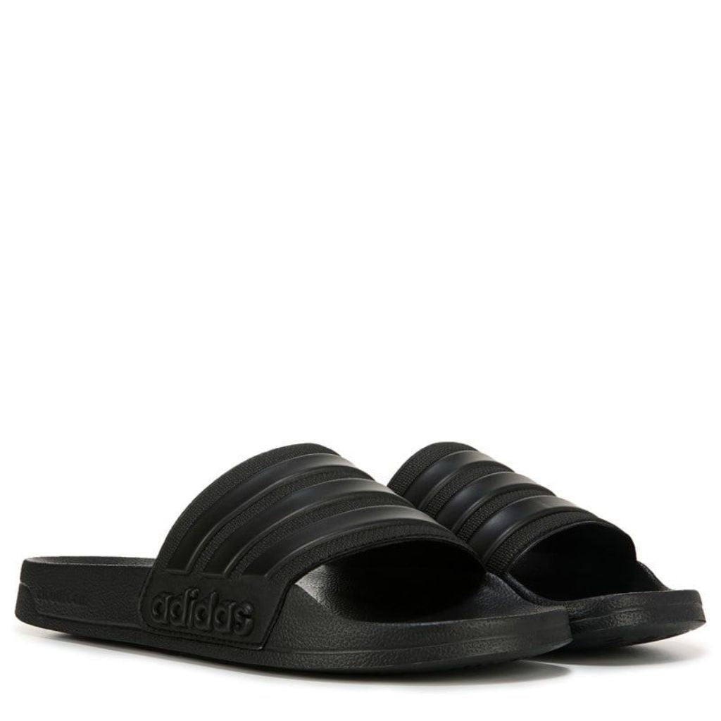 Adidas Adilette Shower Men's Slides, Size: 10, Black Black Black