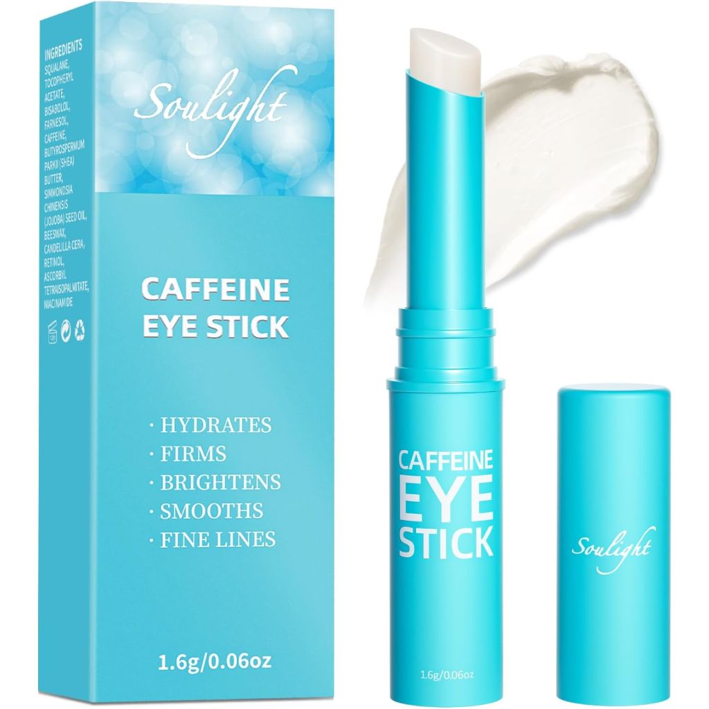 Soulight Caffeine Eye Stick, Anti-Aging Eye Balm
