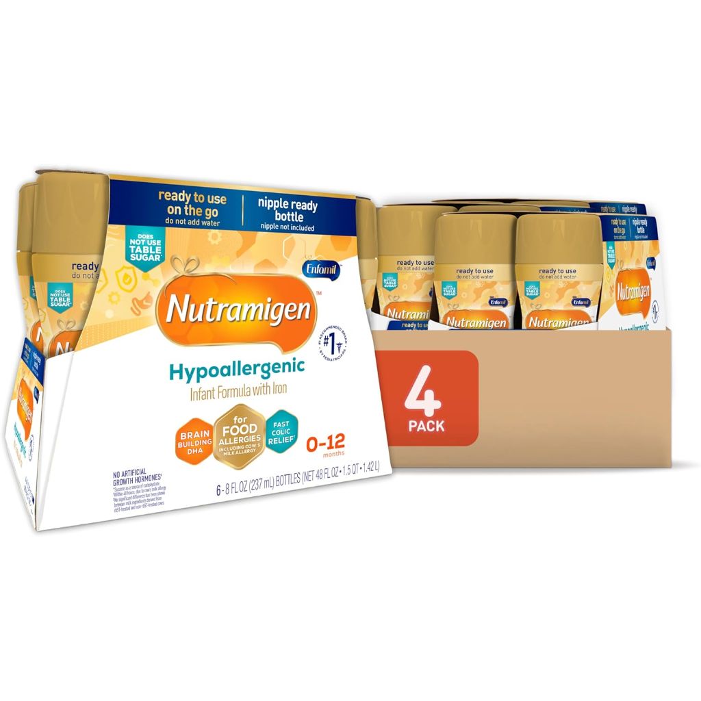 Enfamil Nutramigen Hypoallergenic Ready-to-Feed Baby Formula - 8 fl. oz. (24ct)
