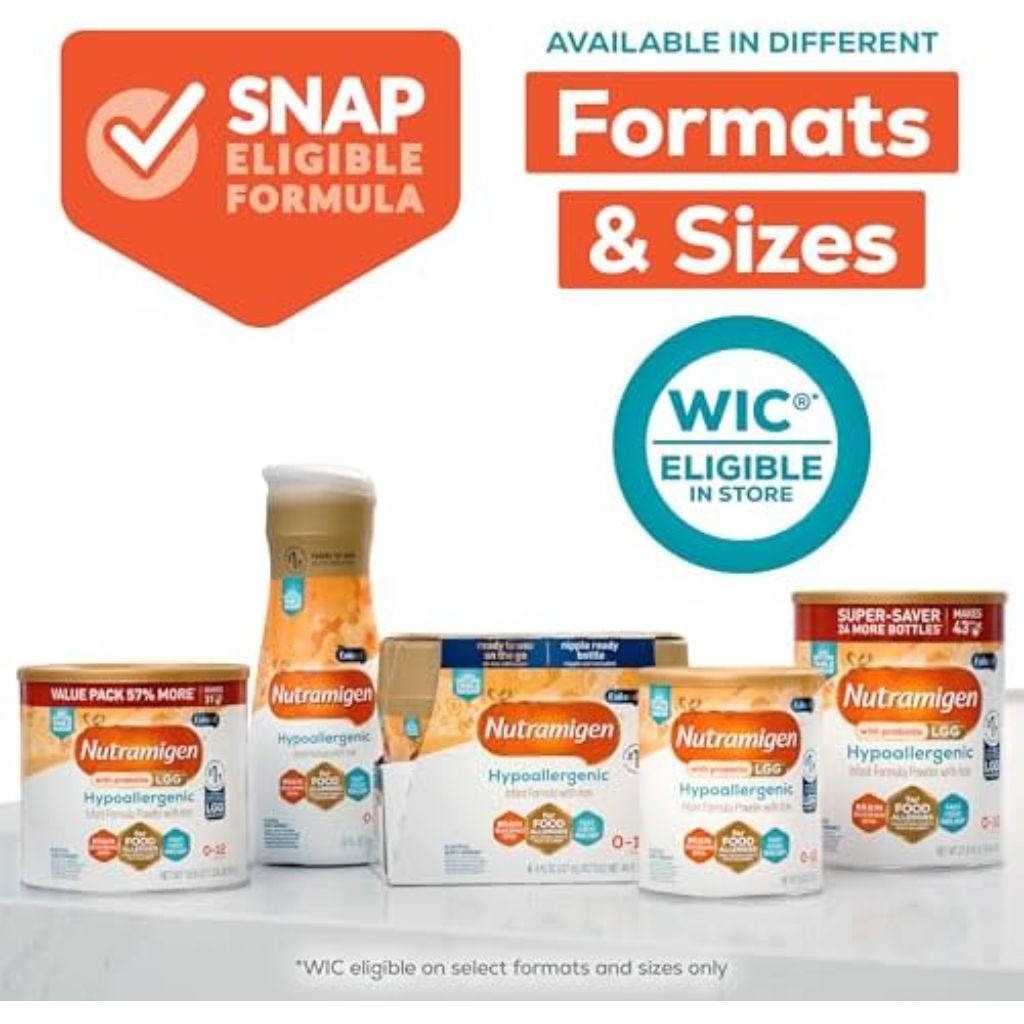 Enfamil Nutramigen Hypoallergenic Ready-to-Feed Baby Formula - 8 fl. oz. (24ct)