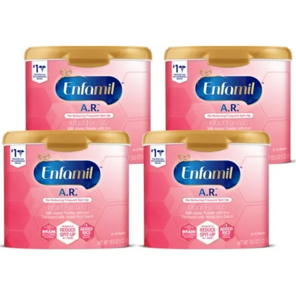 Enfamil A.R. Added Rice Infant Formula Powder - 19.5oz (4 Pack)