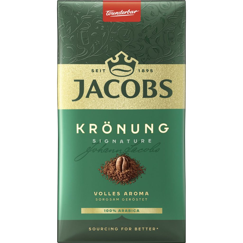 Jacobs Krönung Signature 100% Arabica Ground Coffee - 50g