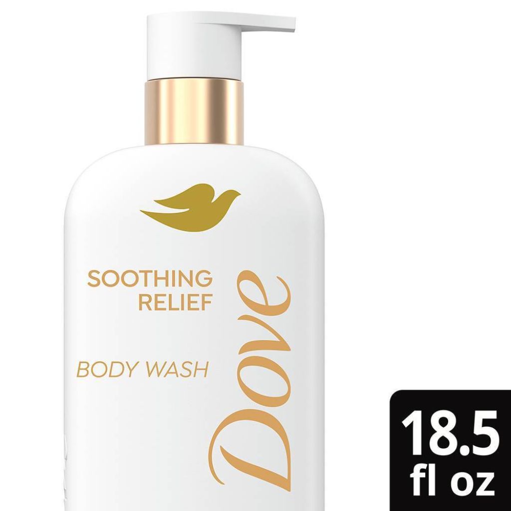Dove Soothing Relief Fragrance Free Body Wash - 18.5 fl. oz.