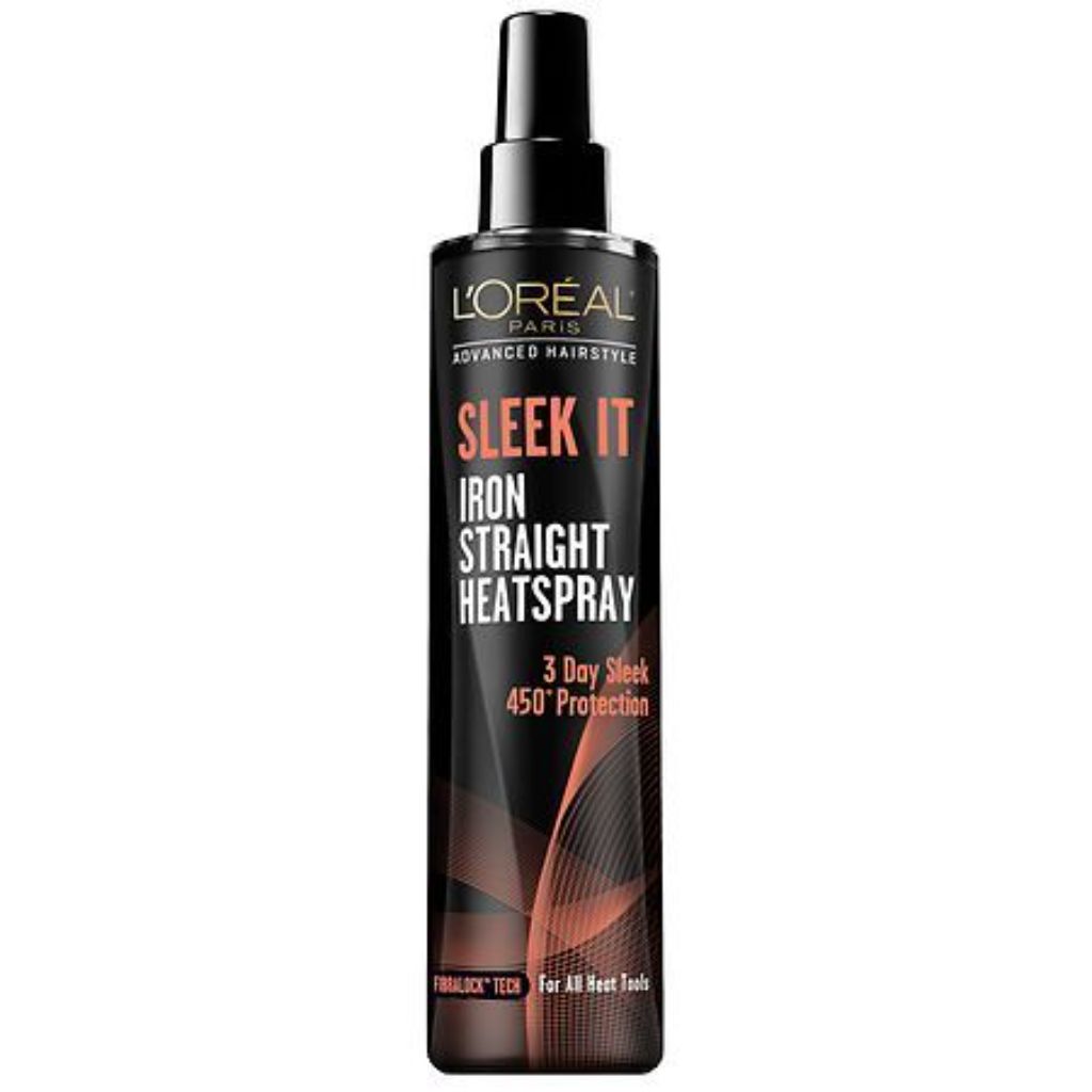 L'Oreal Paris Advanced Hairstyle Sleek It Iron Straight Heat Spray - 5.7 fl. oz.
