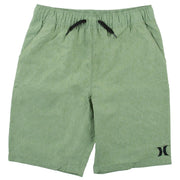 Hurley Boys Pull-On Hybrid Woven Shorts - Palm Green, Size M