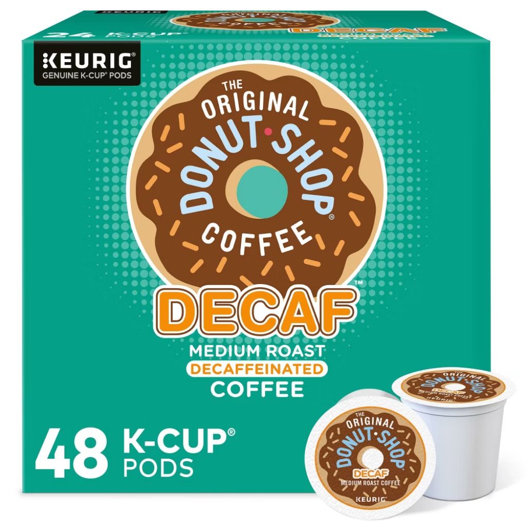 The Original Donut Shop Decaf Medium Roast Keurig K-Cup Coffee Pods - 48ct
