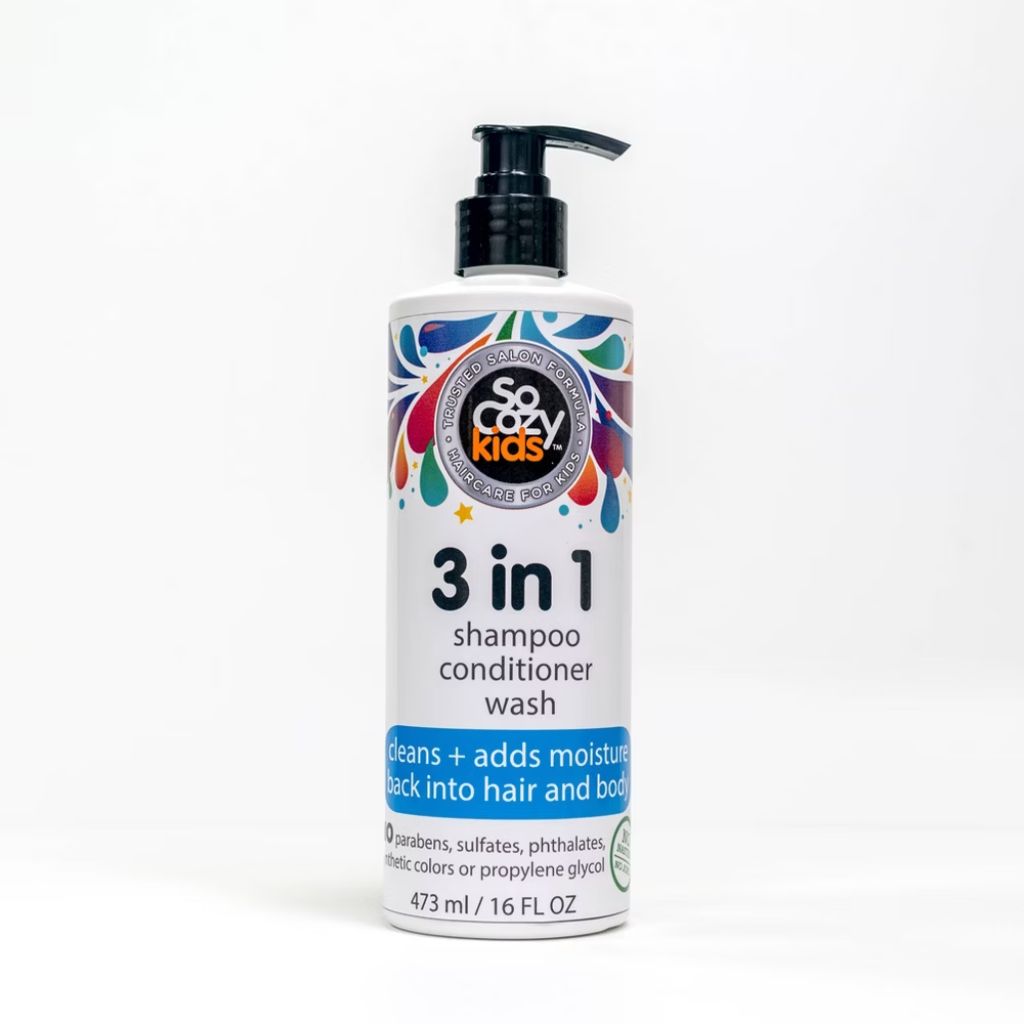 SoCozy Kids' 3-in-1 Shampoo + Conditioner + Body Wash - 16 fl. oz.
