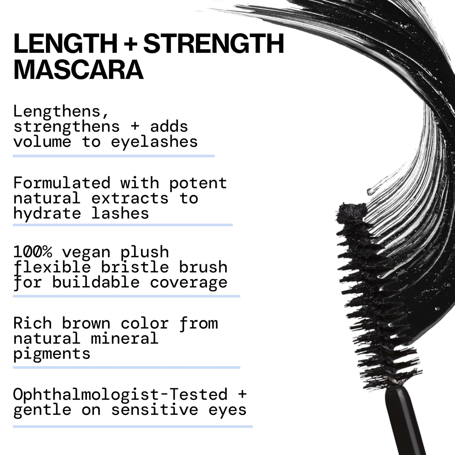 Pacifica Stellar Gaze Mascara - Supernova Black, 0.24oz