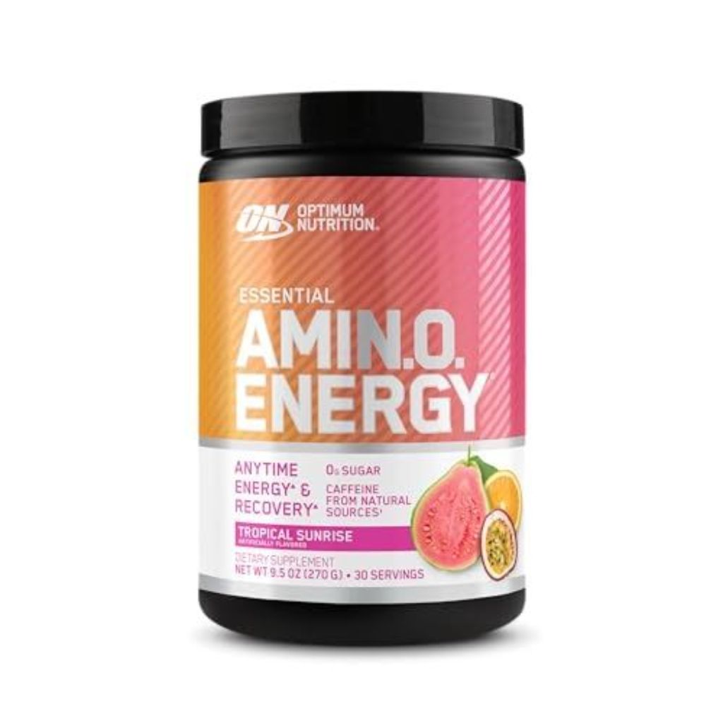 Optimum Nutrition Essential Amin.O. Energy Electrolyte Powder - Tropical Sunrise, 9.5oz