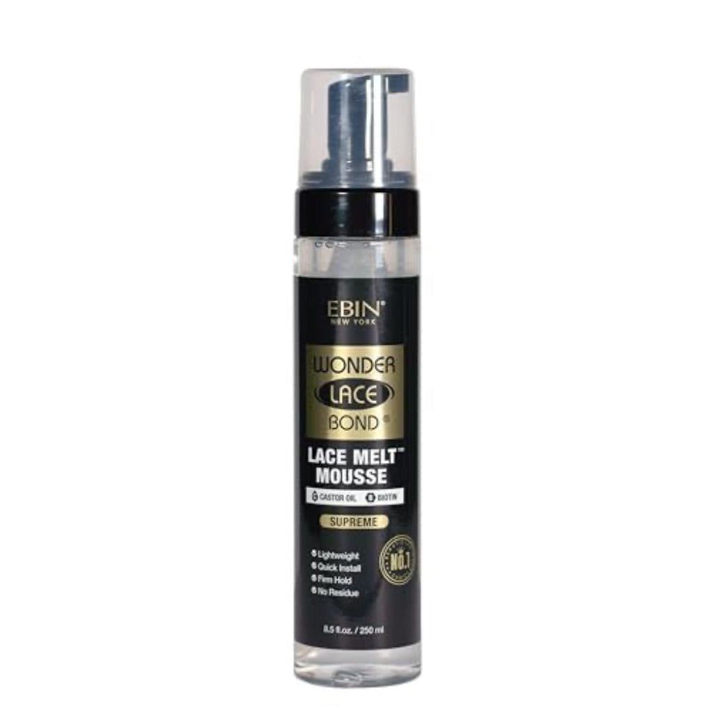 EBIN New York Wonder Lace Bond Lace Bond Melt Hair Mousse, 8.5 fl. oz.
