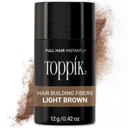 Toppik Hair Building Fibers - Light Brown, 0.42oz