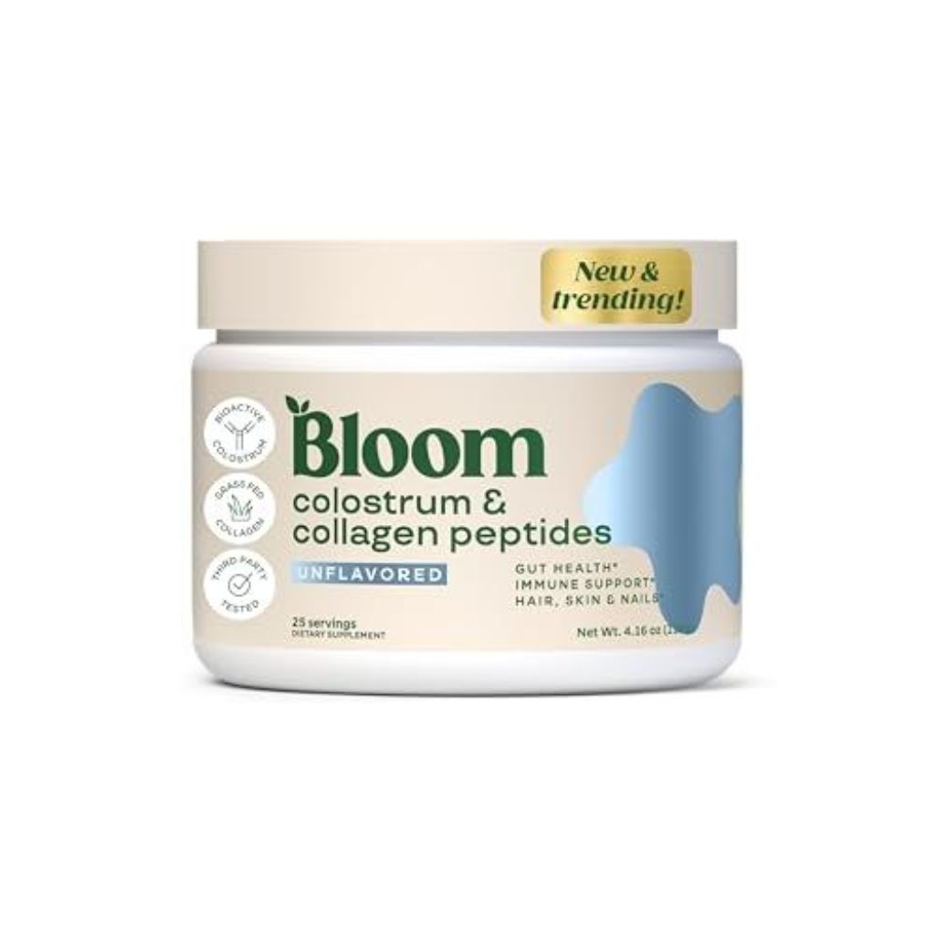 Bloom Colostrum & Collagen Peptides - Unflavored, 4.16 oz. – Blitzstock