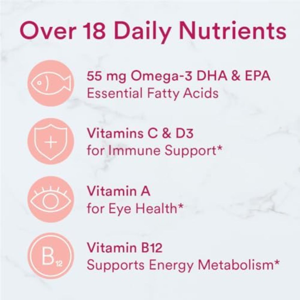 SmartyPants Teen Girl Multivitamin w/Omega 3 Fish Oil (EPA/DHA) - 120 Gummies