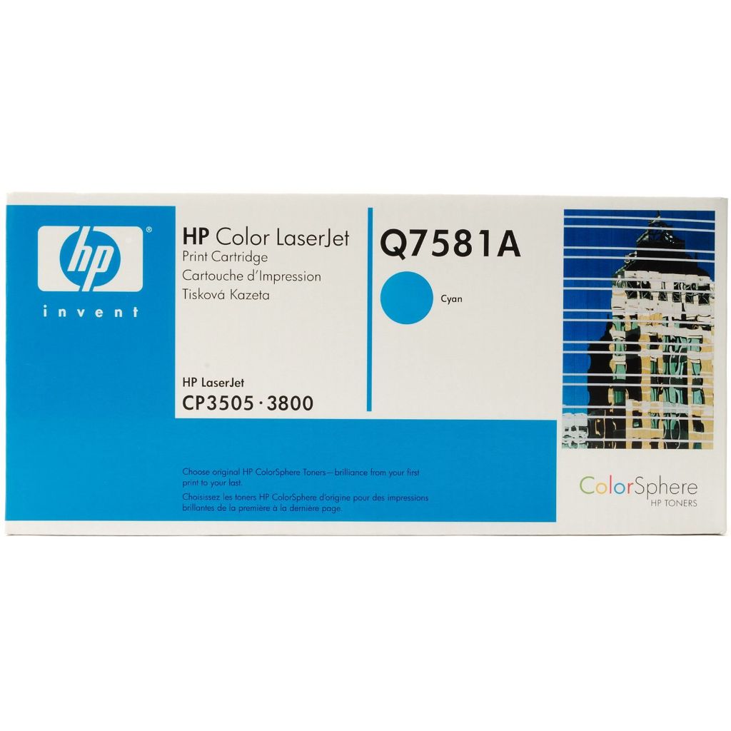 HP 503A (Q7581A) Toner Cartridge  Cyan