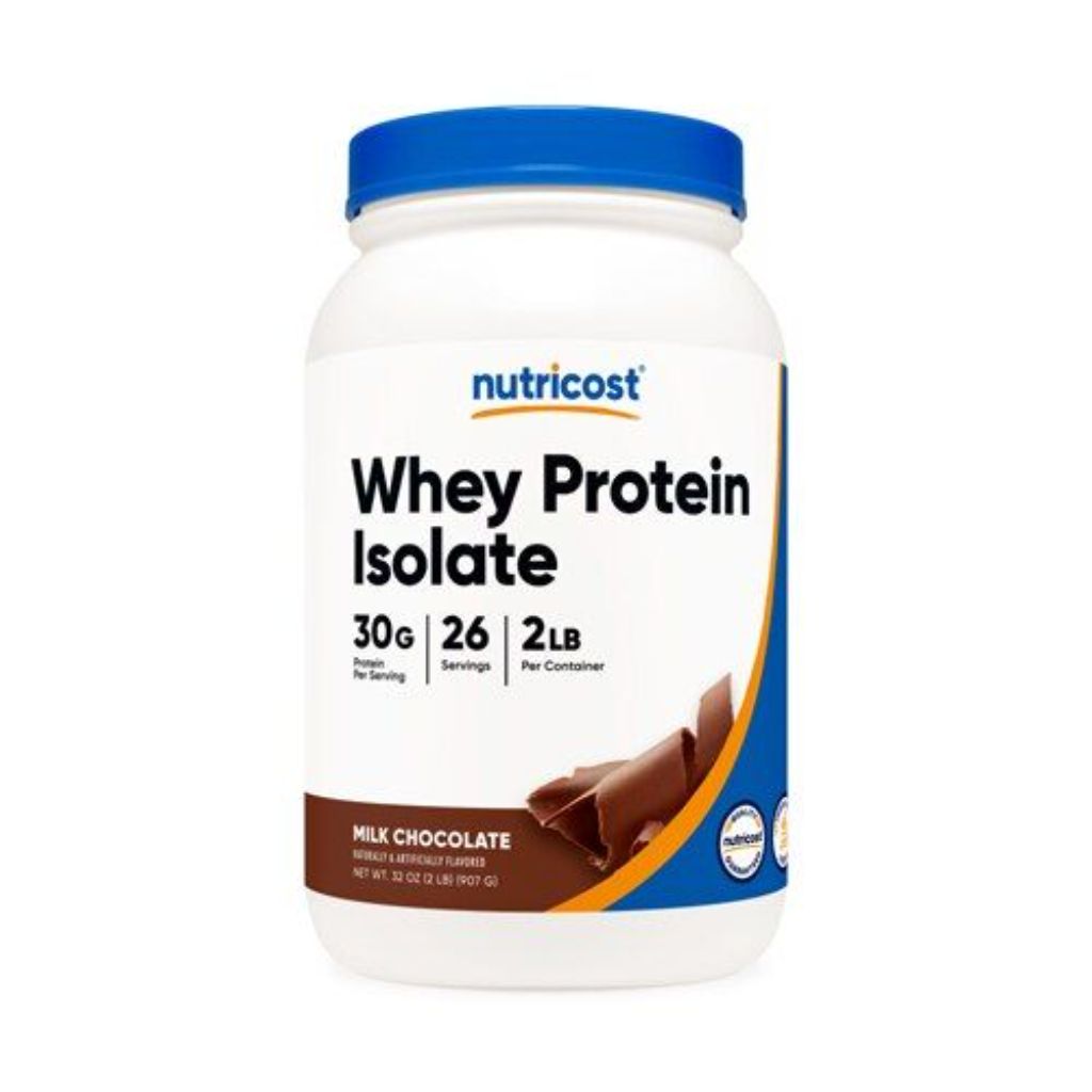 Nutricost Whey Protein Isolate Powder - Milk Chocolate, 2lbs.
