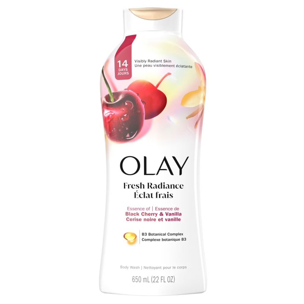 Olay Women's Fresh Radiance Body Wash - Black Cherry and Vanilla, 22 fl. oz.