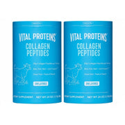 Vital Proteins Collagen Peptides Powder, Unflavored - 24oz (2 Pack)