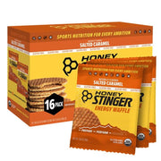 Honey Stinger Organic Gluten-Free Energy Waffles, Salted Caramel, 1.06oz - 16ct
