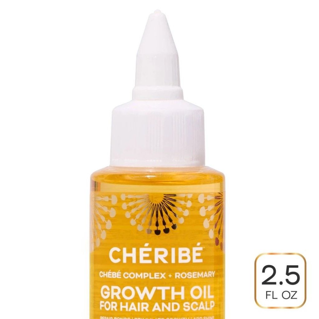 Cheribe Hair + Scalp Growth Oil with Chebe Complex + Rosemary - Lightweight Oil for Strength, Length and Shine - 2.5 fl. oz.