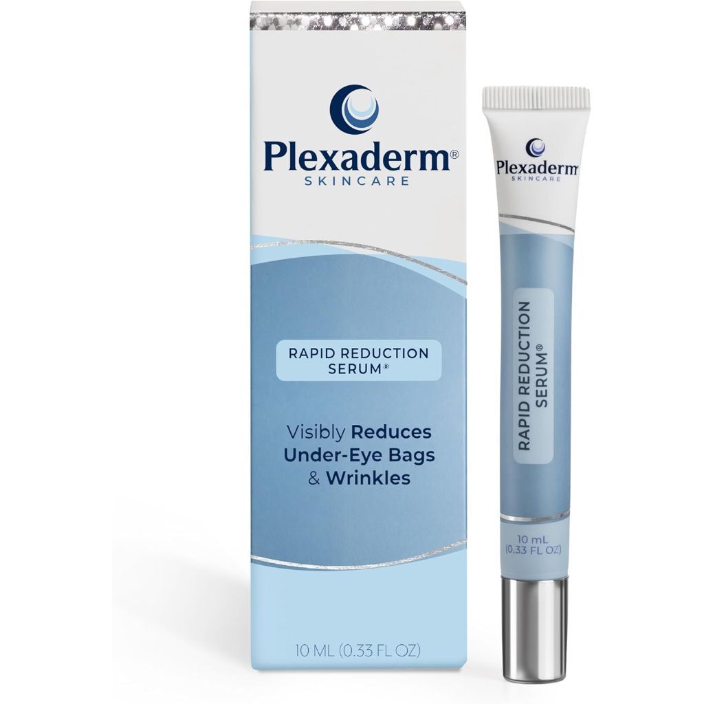 Plexaderm Rapid Reduction Eye Serum Advanced Formula Reduces Under-Eye Bags & Wrinkles - 0.33 fl. oz.