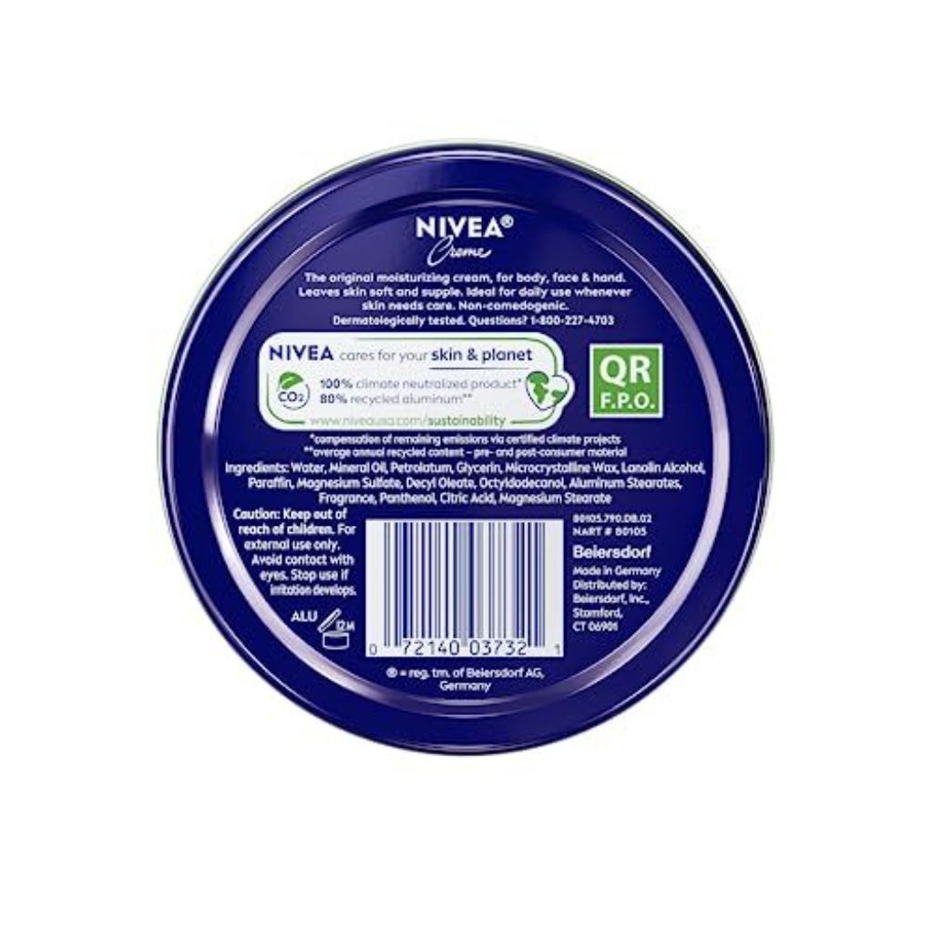 Nivea Creme Tin - 8.4oz