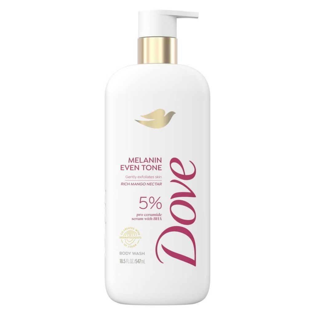 Dove Exfoliating Melanin Body Wash with 5% Pro-Ceramide Serum & BHA - 18.5 fl. oz.
