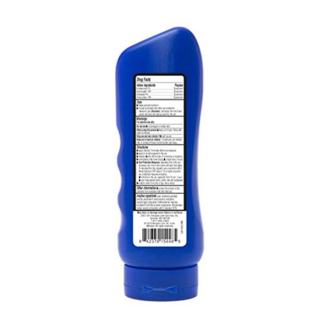 Solimo Sport Sunscreen Lotion SPF 30 - Unscented, 8 fl. oz.