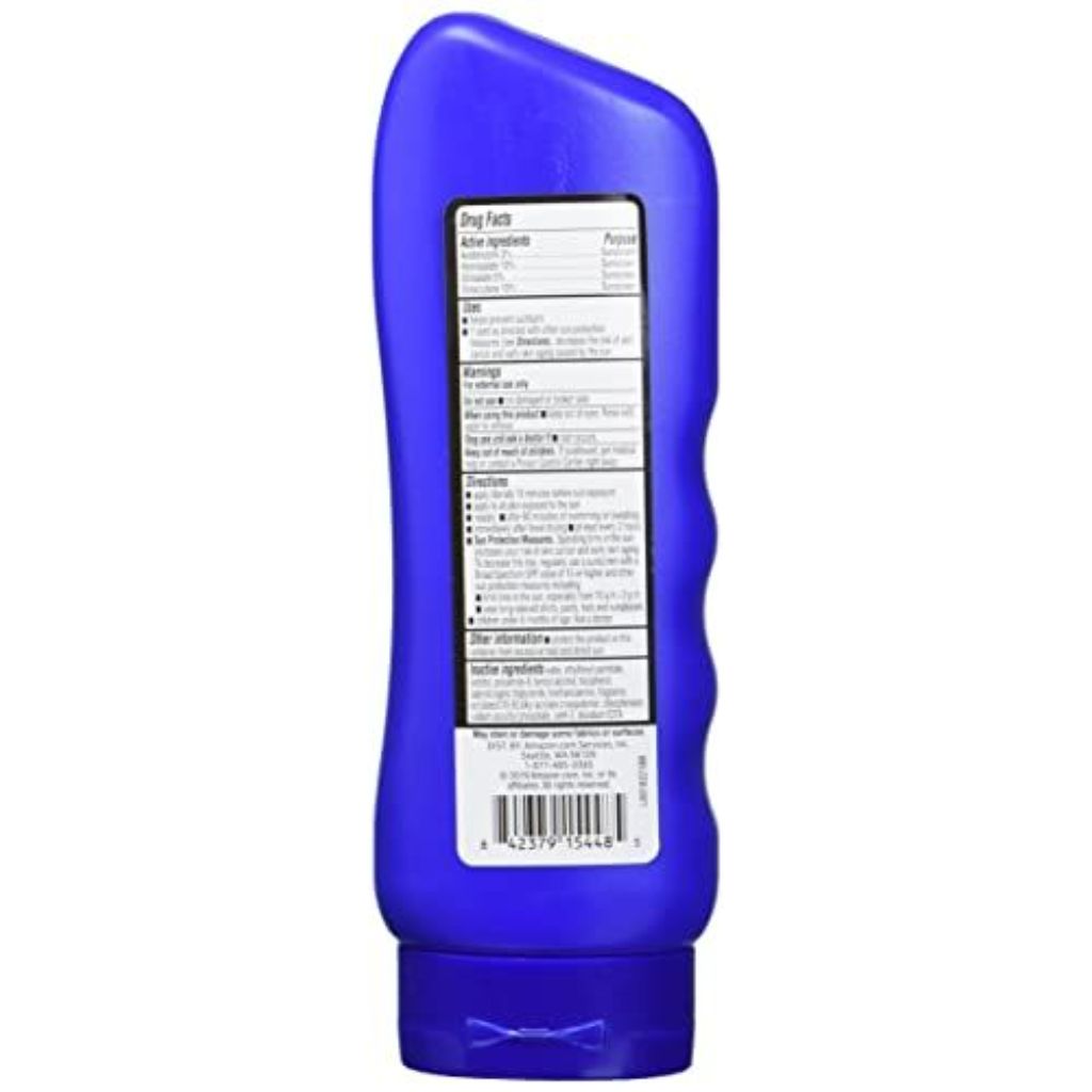Solimo Sport Sunscreen Lotion SPF 30 - Unscented, 8 fl. oz.