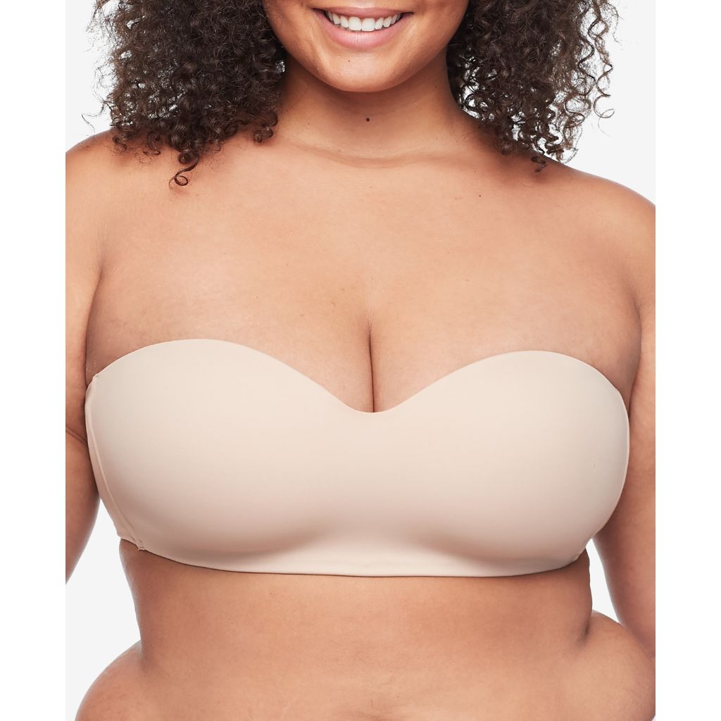 Warner's Women's Easy Does It Wire-Free Strapless Bra - Nude, Medium