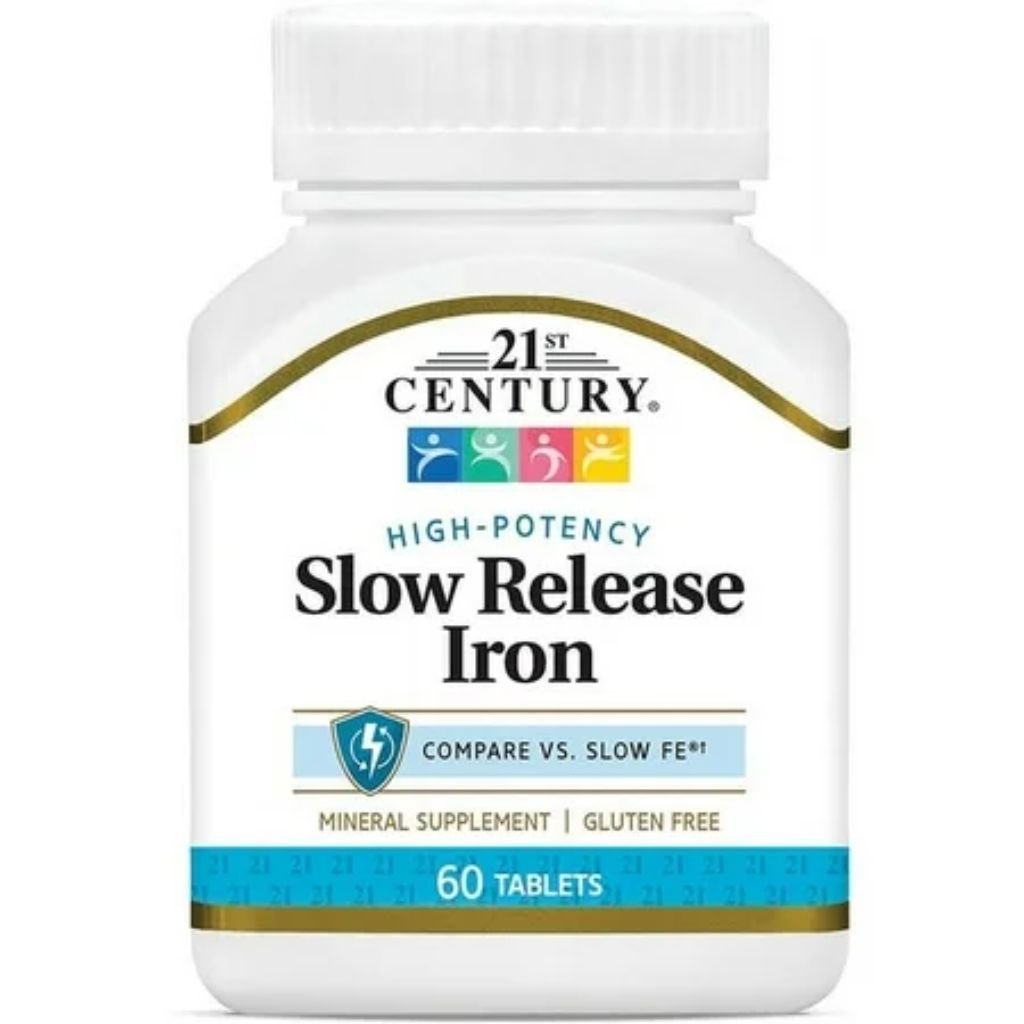 21st Century Slow Iron Release - 60 Tablets