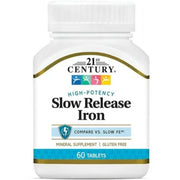 21st Century Slow Iron Release - 60 Tablets