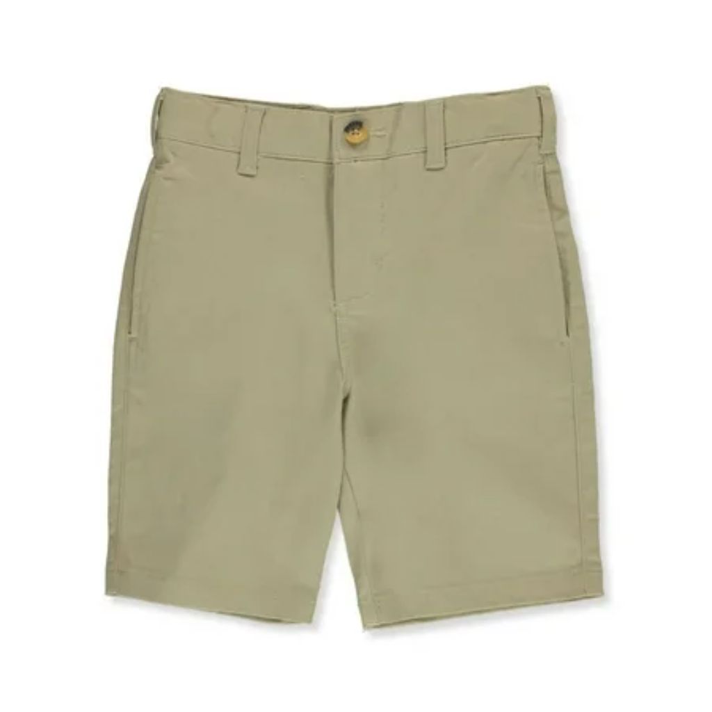 French Toast Boys Flat Front Shorts - Khaki, Size 20